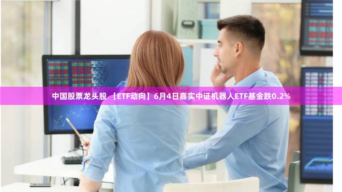 中国股票龙头股 【ETF动向】6月4日嘉实中证机器人ETF基金跌0.2%
