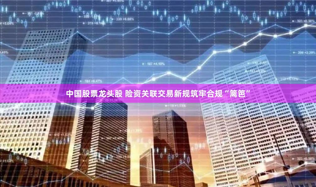 中国股票龙头股 险资关联交易新规筑牢合规“篱笆”