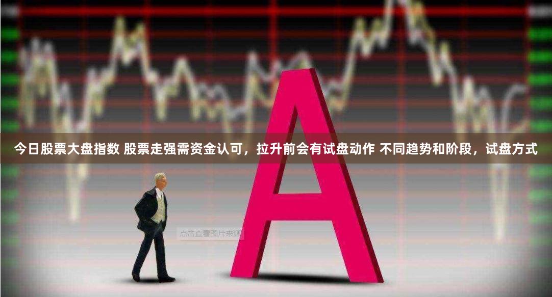 今日股票大盘指数 股票走强需资金认可,拉升前会有试盘动作 不同趋势和阶段,试盘方式