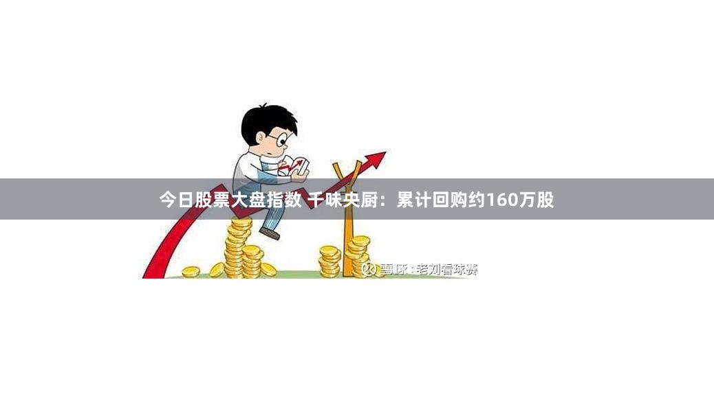 今日股票大盘指数 千味央厨：累计回购约160万股