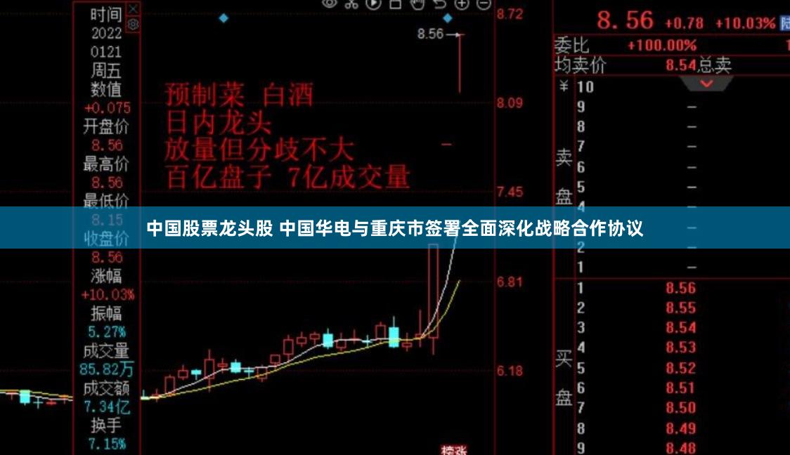 中国股票龙头股 中国华电与重庆市签署全面深化战略合作协议